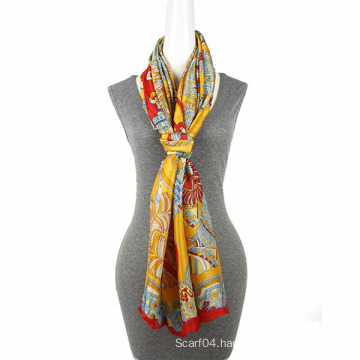 Fashion Printing chiffon big size scarf Square Scarf